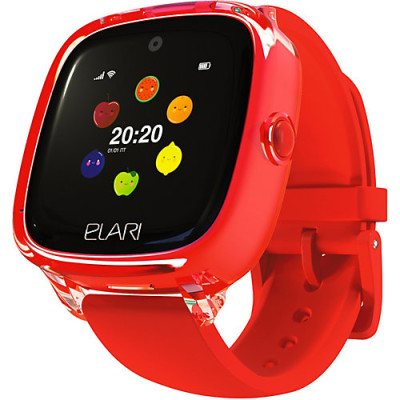 Дитячі смарт-годинники Elari KidPhone Fresh Red з GPS-трекером (KP-F / Red)