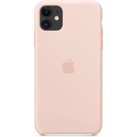 Apple Silicon Case iPhone 11 Pink Sand (HC)