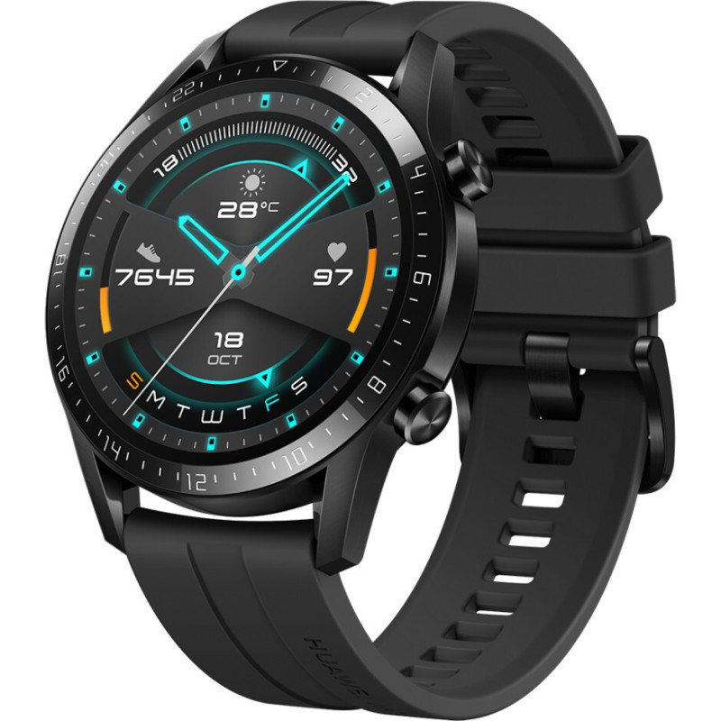 
                        Huawei Watch GT 2 Sport 46mm Matte Black (55024474) EU
