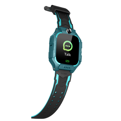 Дитячі смарт-годинники Brave Q19 SIM (GPS, Camera, SOS, FlashLight, Waterproof) Cyan