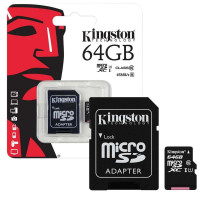 Карта Пам'яті Kingston microSD 64Gb