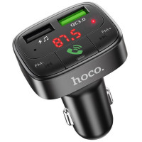 FM трансмітер HOCO with Bluetooth FM Promise E59 (2USB, 3.1A, QC3.0)