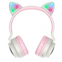 Бездротові навушники HOCO Cheerful Cat ear W27 Grey