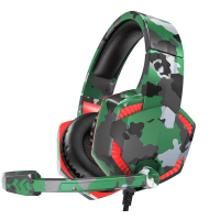 Наdушники НОСО Gaming headphones Hi-Res ESD08 Camouflage-Green