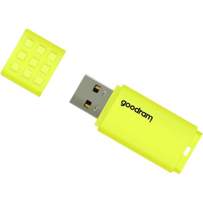 Флеш-накопичувач USB2.0  8GB Goodram UME2 Yellow (UME2-0080Y0R11)