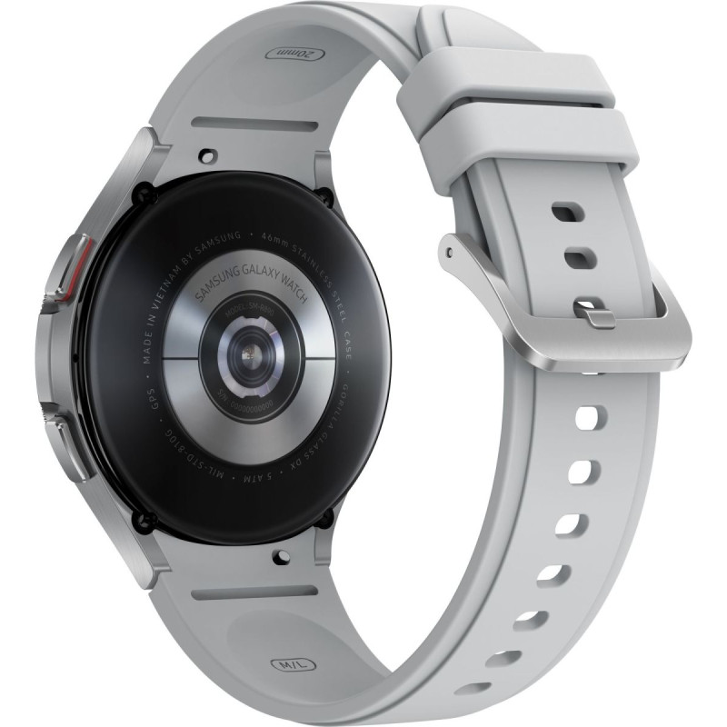Смарт-годинник Samsung Galaxy Watch 4 Classic 46mm Silver (SM-R890NZSASEK) UA