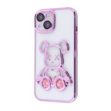 Чохол Shining Bear Case iPhone 15 rose gold (55917)