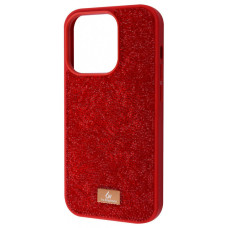 Чохол Bling World Rock Diamond (TPU) iPhone 14 Pro red (37675)