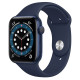 Apple Watch Series 6 (GPS) 44mm Blue Aluminum Case with Blue Sport Band (M00J3)