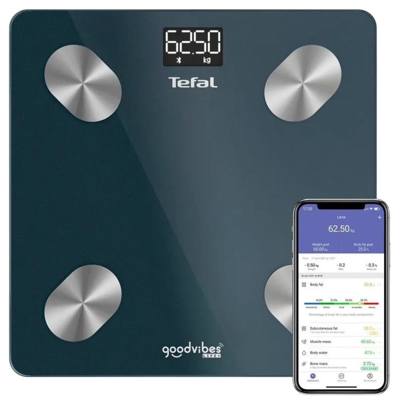Ваги підлогові Tefal Goodvibes Life+ BM9620S1