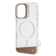Чохол Kajsa Aluminium Shield with Magnetic Ring iPhone 16 light gold (59661)