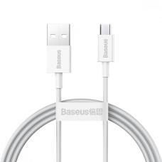 Кабель Baseus Superior Series Fast Charging Micro USB 2A (1m) white (CAMYS-02)