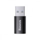 Перехідник Baseus Ingenuity Series Mini OTG Type-C to USB 3.1 black (ZJJQ000101)