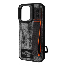 Чохол Kajsa Outdoor Collection Tie Dye with Magnetic Ring iPhone 16 black (59670)