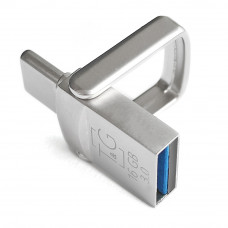 Флеш-накопичувач USB 3.0 128GB Type-C T&G Metall Series 104 Silver (TG104TC-128G3)
