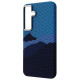 Чохол WAVE Gleam Case with Magnetic Ring Samsung Galaxy S25 blue mountain (62953)