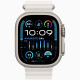 Apple Watch Ultra 2 GPS + Cellular, 49mm Titanium Case with White Ocean Band (MREJ3)
