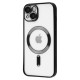 Чохол Metal Matte Case with Magnetic Ring iPhone 13 black (54515)