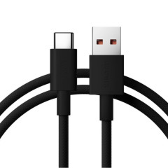 Кабель Xiaomi Mi 6A Braided Fast Charging Data Cable 1m USB-A to USB-C black (BHR08LECN)