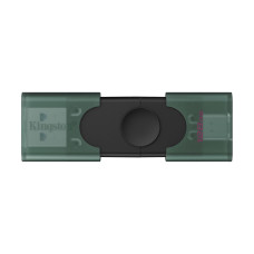 Флеш-накопичувач USB3.2 128GB Type-C Kingston DataTraveler Duo Green (DTDEG2/128GB)
