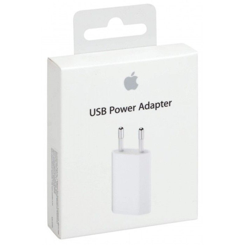 Мережеве зарядний пристрій Apple USB Power Adapter 1A (MD813) Original