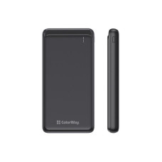 Универсальная мобильная батарея ColorWay Slim PD 10000mAh Black (CW-PB100LPG3BK-PD)
