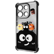 Чохол WAVE Winkie Xiaomi Redmi Note 13 Pro 4G/Poco M6 Pro 4G/Redmi Note 14s black/splash (64209)