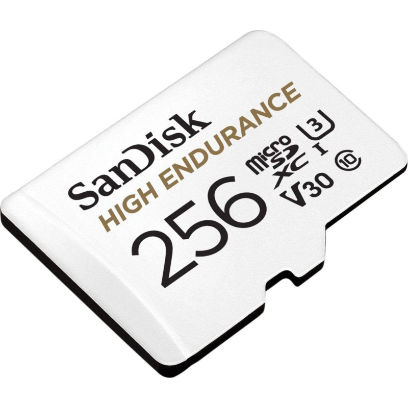 Карта пам`ятi MicroSDXC 256GB UHS-1/U3 Class 10 SanDisk High Endurance R100/W40MB/s + SD-адаптер (SDSQQNR-256G-GN6IA)