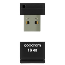 Флеш-накопичувач USB2.0 16GB Goodram UPI2 (Piccolo) Black (UPI2-0160K0R11)