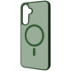 Чохол WAVE Matte Color Case with Magnetic Ring Samsung Galaxy S25 FE green (65275)
