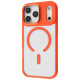 Чохол Proove Clear Essence Case with Magnetic Ring iPhone 17 Pro Max orange (PCCEIP17PM10)