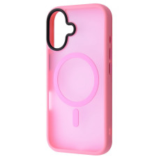 Чохол WAVE Matte Insane Case with Magnetic Ring iPhone 16 pink (59342)