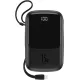 Power Bank Baseus Qpow Digital Display 10000mAh 15W with Lightning Cable (PPQD050101) Black