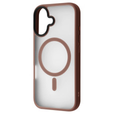 Чохол WAVE Matte Insane Case with Magnetic Ring iPhone 16 Plus desert titanium (59343)