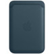 Apple Leather Wallet with MagSafe Baltic Blue (MHLQ3)