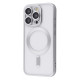 Чохол Metal Matte Case with Magnetic Ring iPhone 16 Pro white titanium (60131)