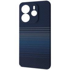 Чохол WAVE Gleam Case Xiaomi Redmi Note 14 4G (Global) 163.3mm blue stripes (64575)