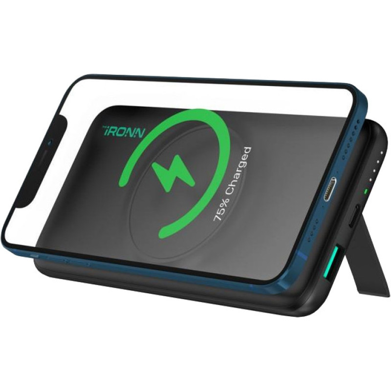 Power Bank IRONN Magnetic Wireless 10000mAh Black (IR2015MWH)