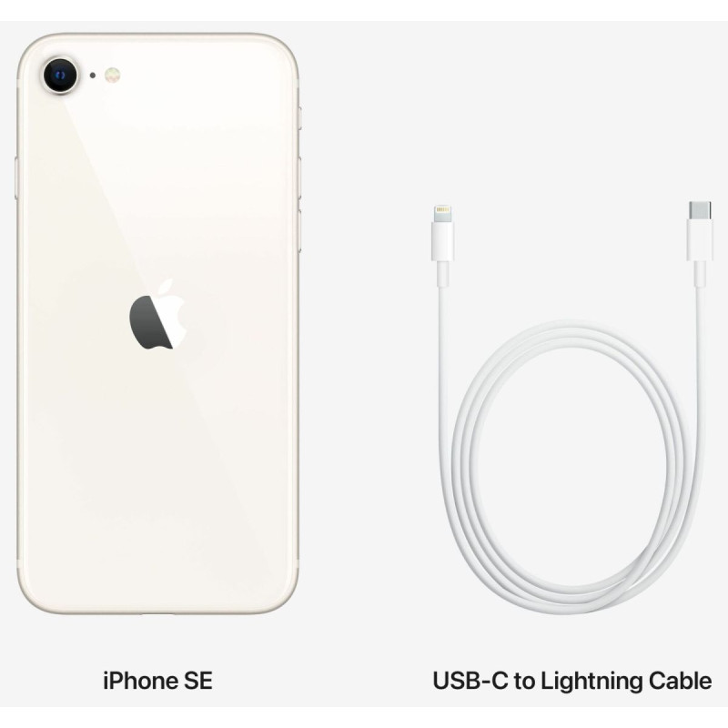 Apple iPhone SE 2022 128Gb Starlight (MMX93)