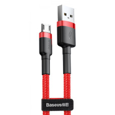 Кабель Baseus Cafule Micro USB 2.4A (1m) red (CAMKLF-B09)