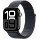 Apple Watch Series 10 GPS 42mm Jet Black Aluminium Case with Ink Sport Loop (MWWG3)