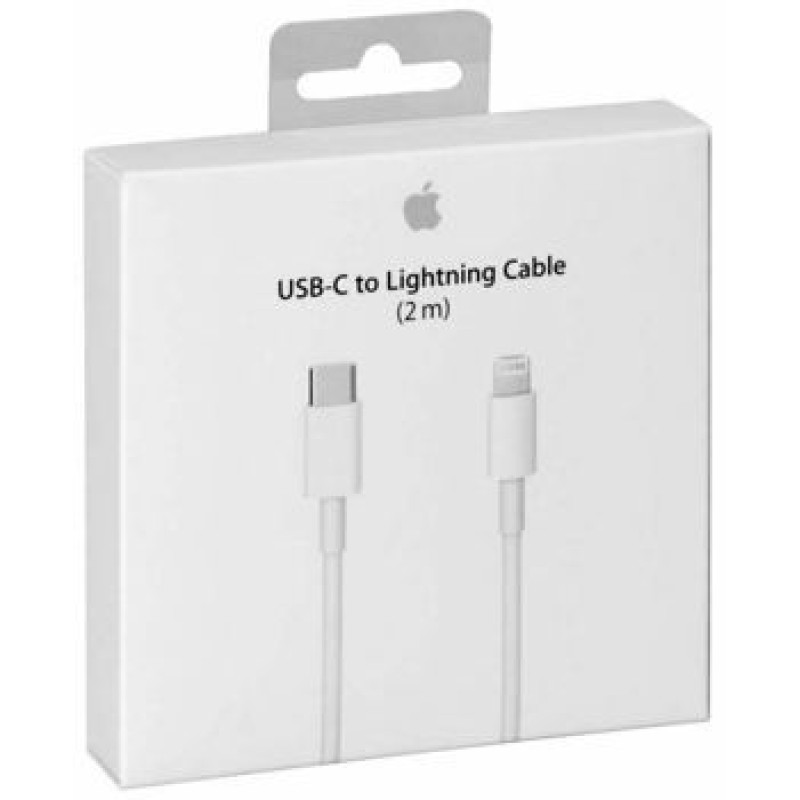 Кабель Apple Cable USB-C to Lightning 2m White (MQGH2/MKQ42) Original