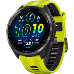 Смарт-годинник Garmin Forerunner 965 Carbon Gray Titanium Bezel w. Black Case and Amp Yell/Black S. Band (010-02809-02/12)