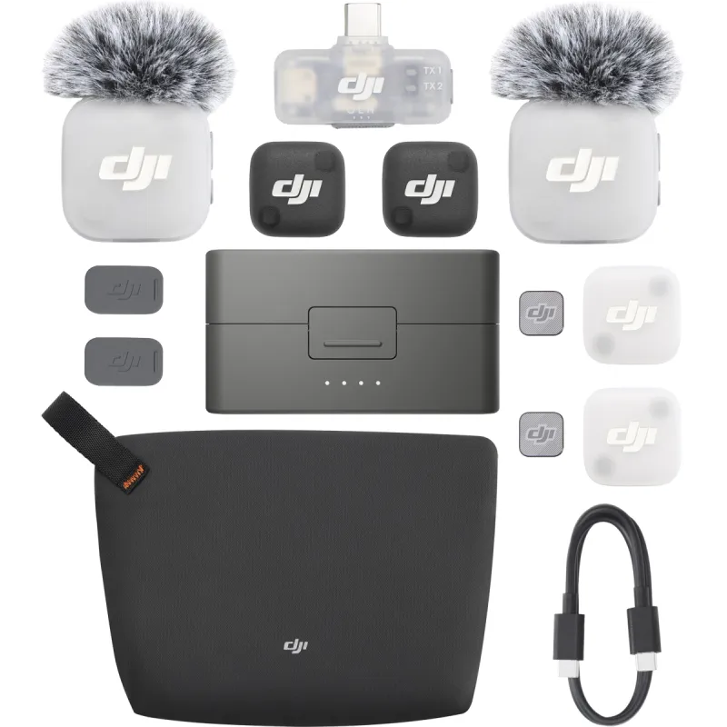DJI Mic Mini 2 2TX + 1 Mobile RX + Charging Case (CP.RN.00000532.01)