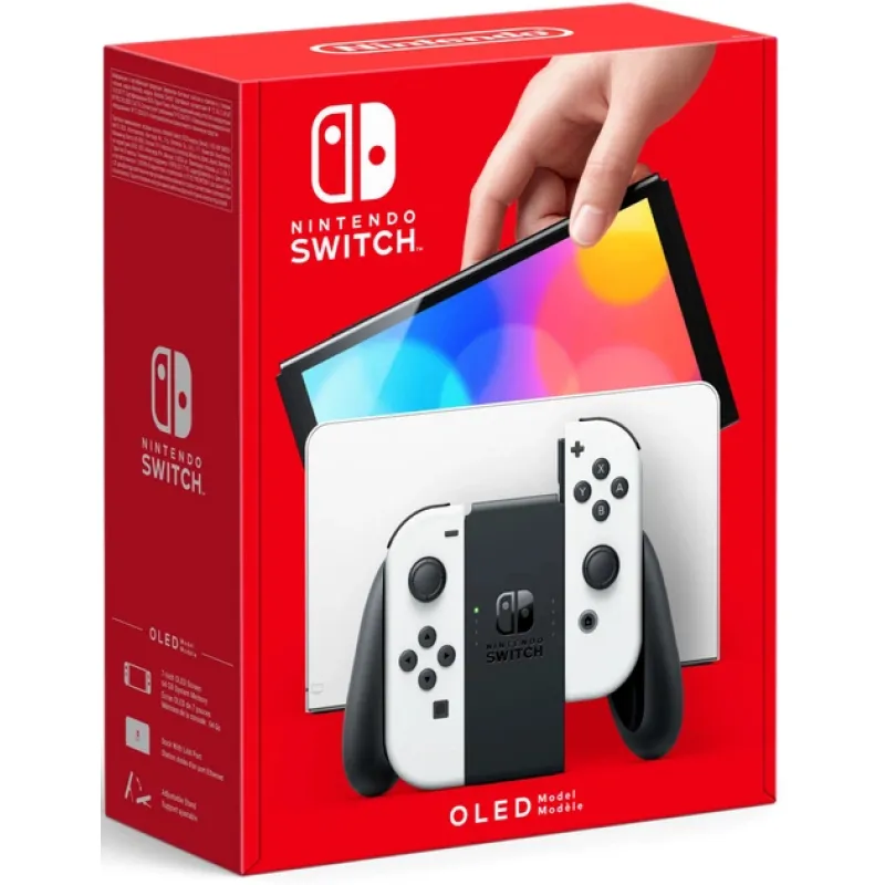Nintendo Switch OLED with White Joy-Con (045496453435)