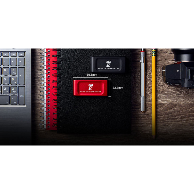 Накопичувач зовнішній SSD Portable USB 2.0ТB Kingston SXS1000 BoC Black (SXS1000/2000GA)