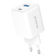 МЗП Proove Pocket GaN 45W (Type-C + USB) white (WCPG45110002)