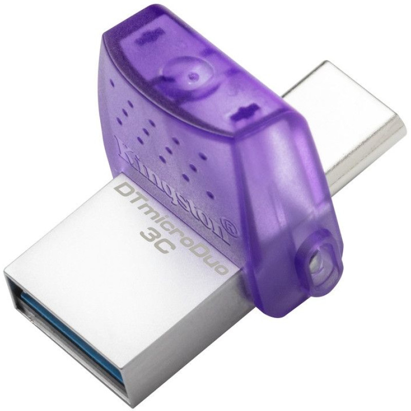 Флеш-накопичувач USB3.2 64GB Type-C Kingston DataTraveler microDuo 3C (DTDUO3CG3/64GB)