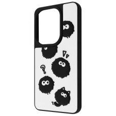 Чохол WAVE Doodle Case Xiaomi Redmi Note 13 Pro 4G/Poco M6 Pro 4G/Redmi Note 14s black fluffy (63513)