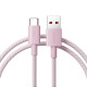 Кабель Xiaomi Mi 6A Braided Fast Charging Data Cable 1m USB-A to USB-C pink (BHR08LJCN)